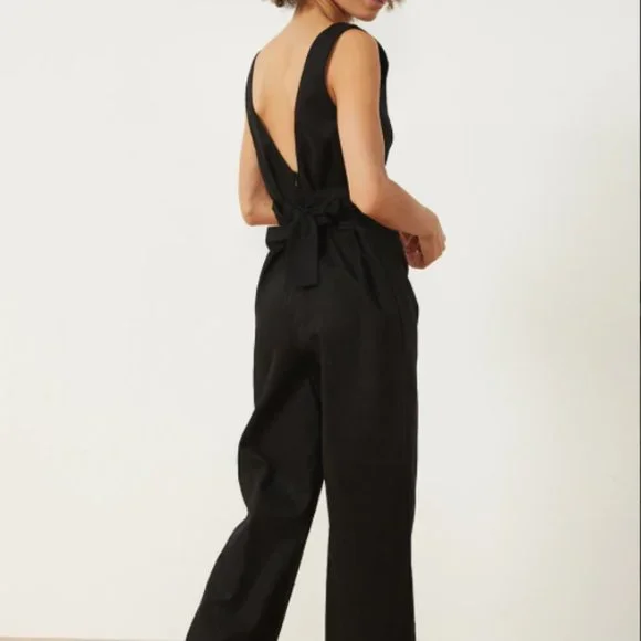 ❌SOLD❌ LPA Alina Jumpsuit - Black - Picture 4 of 10